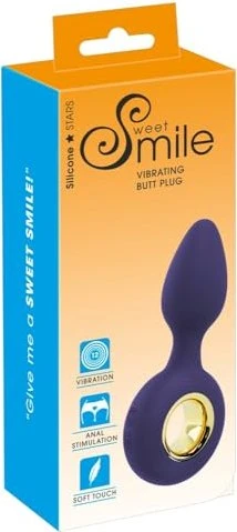 Sweet Smile Vibrating Butt Plug