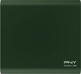 PNY Pro Elite Portable SSD, Dark Green, 1TB, USB-C 3.1