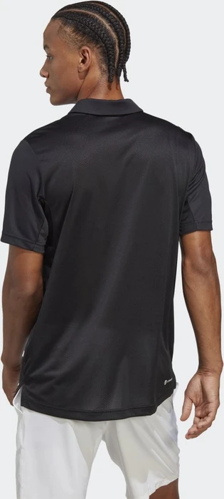 adidas Club Tennis Poloshirt kurzarm schwarz (Herren)