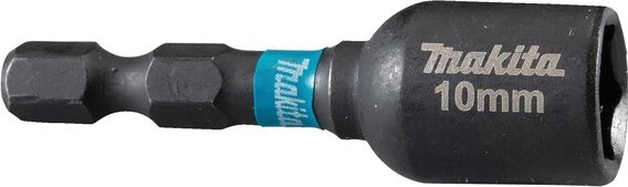 Makita Impact Black Außensechskant Steckschlüssel 1/4", 10x50mm, 1 Stück