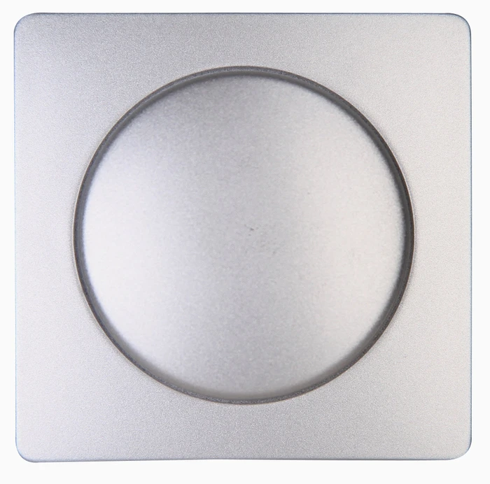 Kopp HK05 Dimmer-Abdeckung für Druck-Wechseldimmer, silber