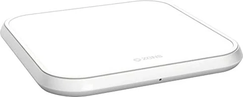 Zens Single Aluminium Wireless Charger weiß