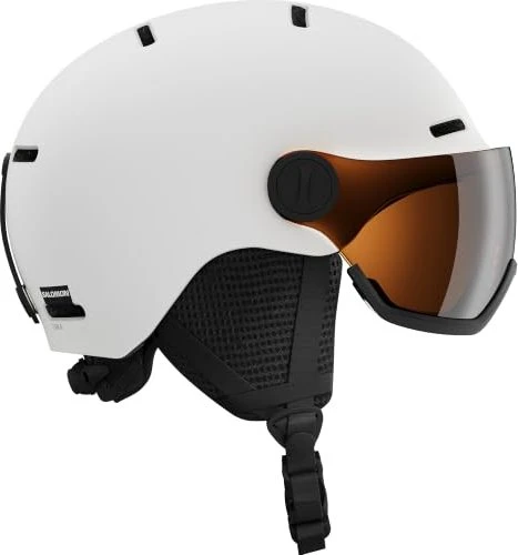 Salomon Orka Visor Helm weiß (Junior)