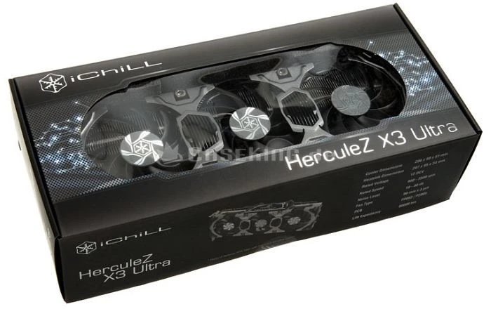 INNO3D HerculeZ X3 Ultra Kühler + iCHILL Backplate