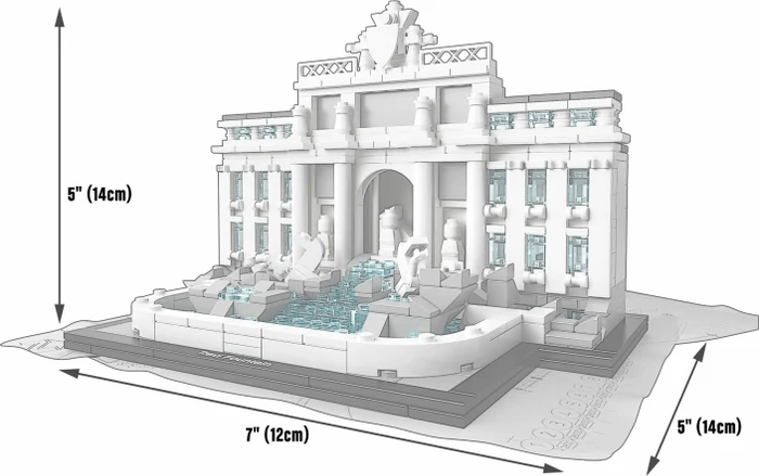 LEGO Architecture - Der Trevi Brunnen