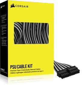 Corsair PSU Cable Kit Type 5 - Starter Kit, weiß/schwarz (CP-8920290)