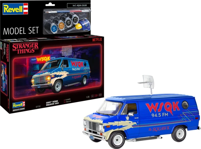 Revell Model Set Car: Stranger Things