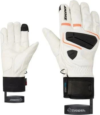 Ziener Galf-Z AS PR Touch Skihandschuhe weiß