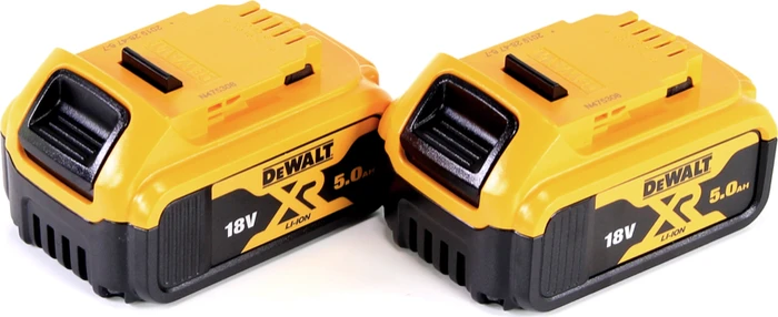 DeWalt DCB184 XR Werkzeug-Akku 18V, 5.0Ah, Li-Ionen, 2 Akkus [10.0Ah] [180Wh]