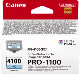 Canon Tinte PFI-4100PC cyan photo