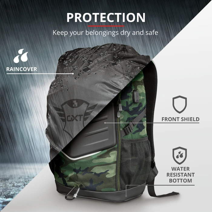 Trust Gaming GXT 1255 Outlaw Gaming Backpack, camouflage