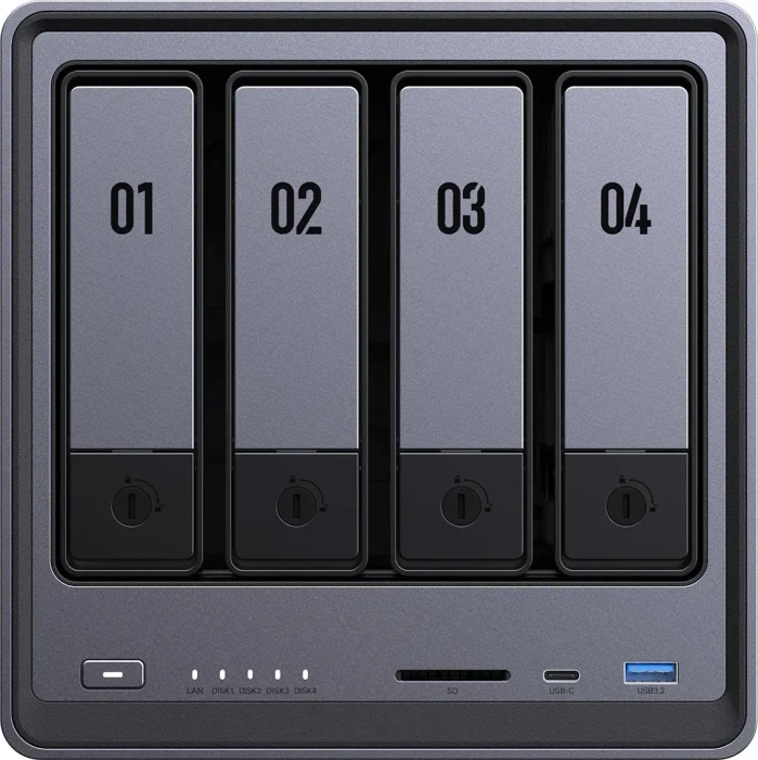 Ugreen NASync DXP4800 16TB, 8GB RAM, 2x RJ-45 2.5GBase-T, 1x USB-C 3.1