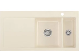 systemceram Mera 100 Einbau Becken rechts magnolie