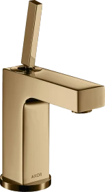 Hansgrohe Axor Citterio 110 Waschbeckenarmatur mit Ablauffernbedienung polished bronze