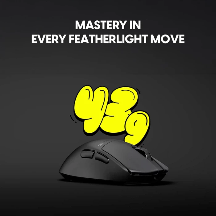 Pulsar Gaming Gears X3 LHD CrazyLight Mini Wireless Jet Black, Linkshänder, USB