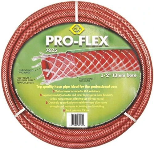 15 Gartenschlauch orange 3/4", 30m