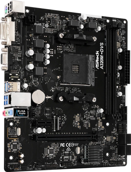 ASRock A320M-DVS R3.0 (AMD AM4)
