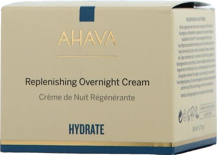 AHAVA Time to Hydrate Night Replenisher Normal to Dry Skin, 50ml