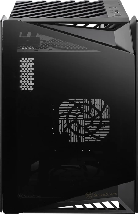 SilverStone Lucid LD03-AF, Glasfenster, Mini-ITX