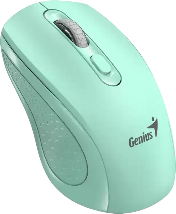 Genius NX-8025S Copilot Wireless Silent Mouse, Aquamarine, USB