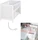 roba Hamburg 2in1 Beistellbett weiß (0176W)