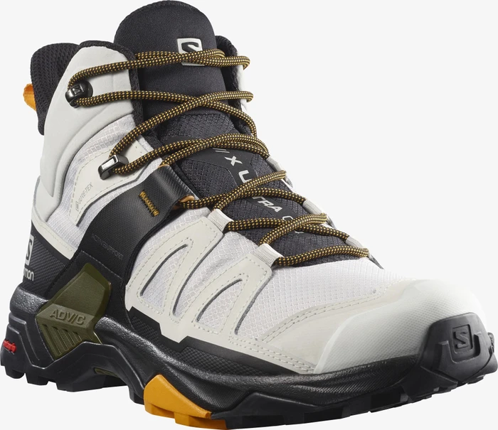 Salomon X Ultra 4 Mid GTX lunar rock/magnet/butterscotch (Herren)