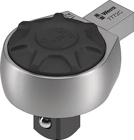 Wera 7772 C Einsteck-Ratsche Steckschlüssel-Adapter 9x12mm, 1/2"