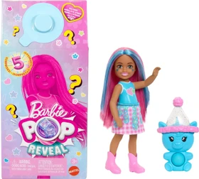 Mattel Barbie - Pop Reveal Chelsea - Shakes Serie - Haustier-Barbie