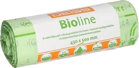 Deiss Bioline Müllbeutel Biofolie 20l natur, 50 Stück