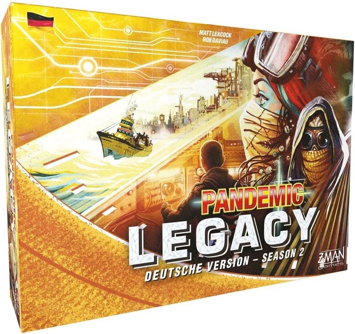 Z-Man Games Pandemic Legacy Season 2 Gelbe Edition