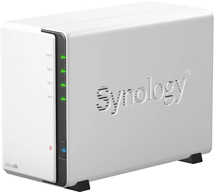 Synology DiskStation DS213, 256MB RAM, 1x RJ-45 1000Base-T, 2x USB-A 3.0