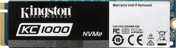Kingston KC1000 240GB, M.2 2280 / M-Key / PCIe 3.0 x4
