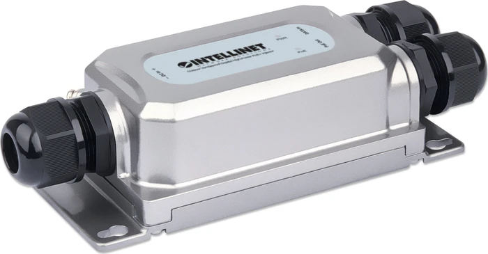 Intellinet Outdoor Wallmount Gigabit PoE-Injektor, 2x RJ-45, 30W PoE+
