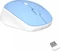 Meetion R570 Wireless Silent Mouse blau, USB Vorschaubild