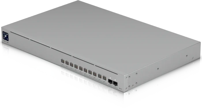 Ubiquiti UniFiSwitch Pro XG 10 PoE Rackmount 10G Managed Switch, 10x RJ-45, 2x SFP+, 400W PoE++