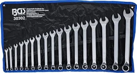 BGS technic Schraubenschlüsselsatz inkl. Tasche, 17-tlg.