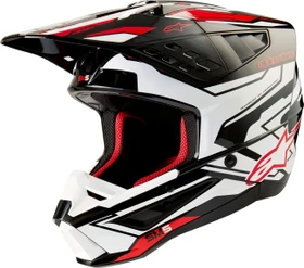 Alpinestars S-M5 Action 2 schwarz/weiß/rot