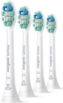 Philips HX9024/10 Sonicare C2 Optimal Plaque Defence Ersatzbürste, 4 Stück