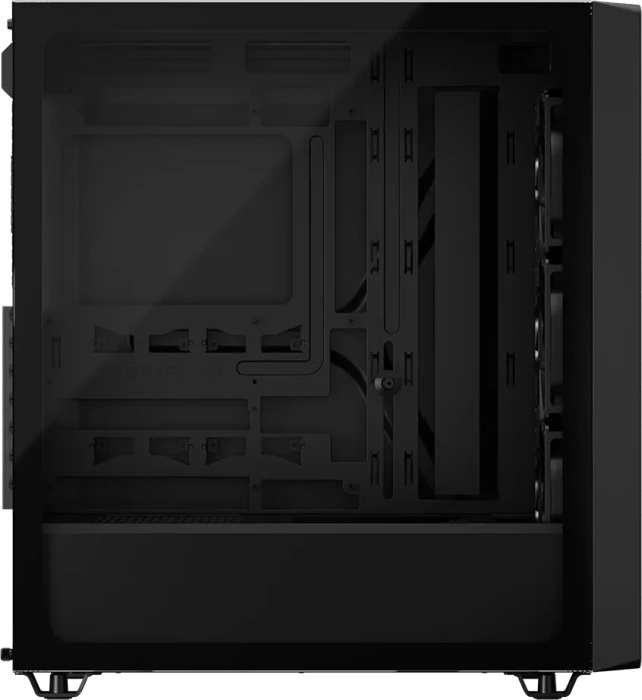 Corsair 3200D RS, schwarz, Glasfenster