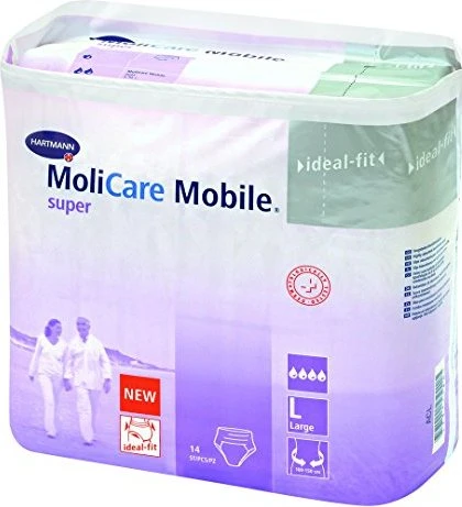 Hartmann MoliCare Premium Mobile 8 Tropfen Schutzhose Größe L, 56 Stück