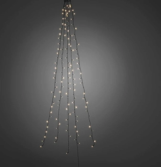 Konstsmide Baumlichtermantel Lichterkette LED 200x warmweiß