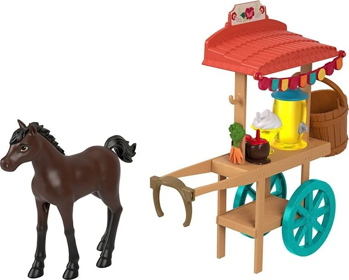 Mattel Spirit Untamed - Miradero Festival Imbisswagen mit Pony