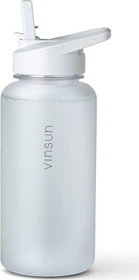 Vinsun Tritan Trinkflasche 1l weiß