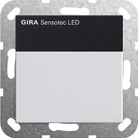 Gira Sensotec LED ohne Fernbedienung schwarz matt