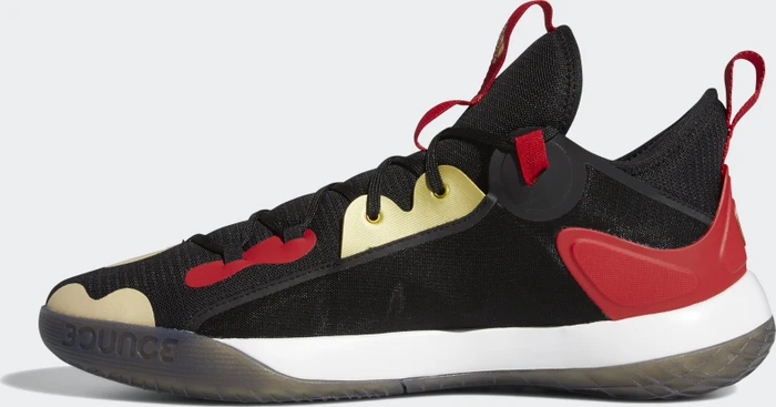 adidas Harden Step Back 2.0 core black/gold metallic/scarlet (Herren)