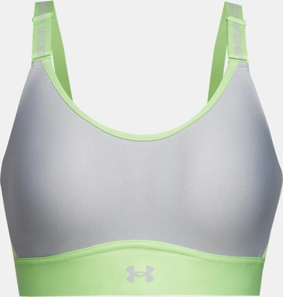 Under Armour Infinity 2.0 Mid Sport-BH lumos lime/mod gray (Damen)
