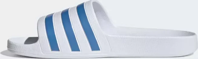 adidas Aqua Adilette cloud white/blue fusion met (Damen)