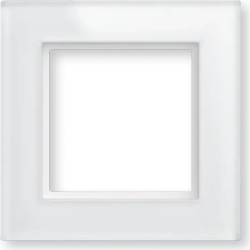 eQ-3 Homematic HmIP-GF1 Glasrahmen 1-fach, weiß
