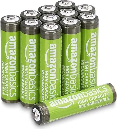 AmazonBasics Micro AAA NiMH 850mAh, 12er-Pack