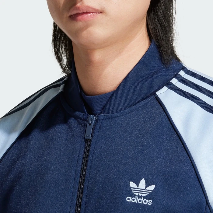 adidas Adicolor Classics SST Originals Trainingsjacke clear sky/night indigo (Herren)